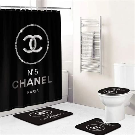 ebay chanel shower curtain